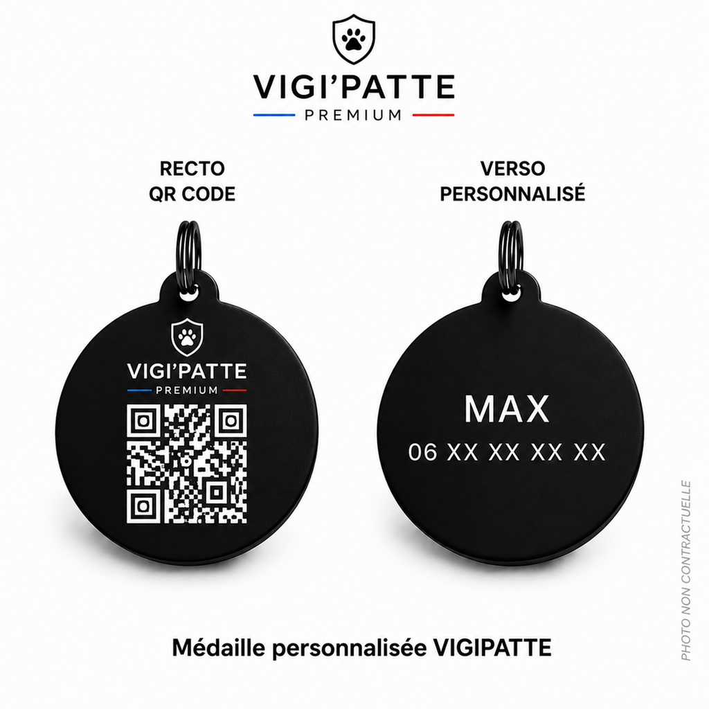 Médaille personnalisée VIGIPATTE