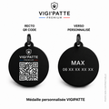Médaille personnalisée VIGIPATTE